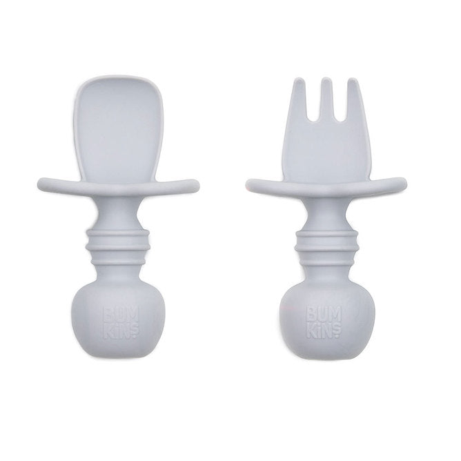 Bumkins Chewtensils silicone first cutlery set