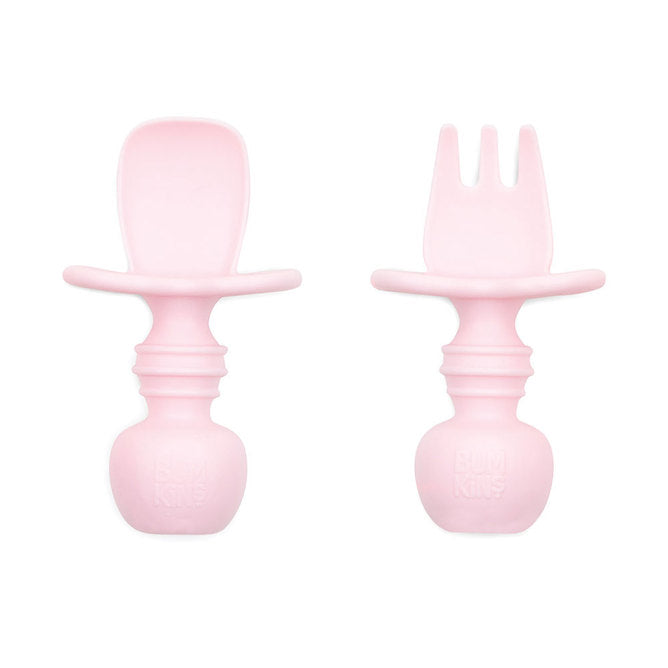 Bumkins Chewtensils silicone first cutlery set