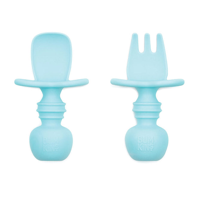 Bumkins Chewtensils silicone first cutlery set