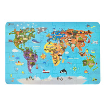 Classic World Puzzle - World Map 48pcs