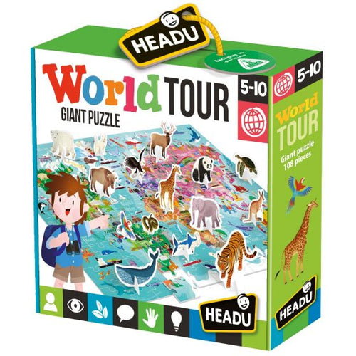 Headu World Tour Giant Puzzle