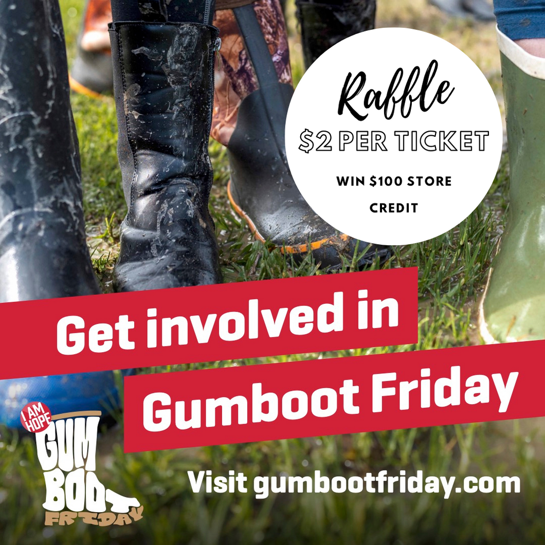 Gumboot Friday Raffle