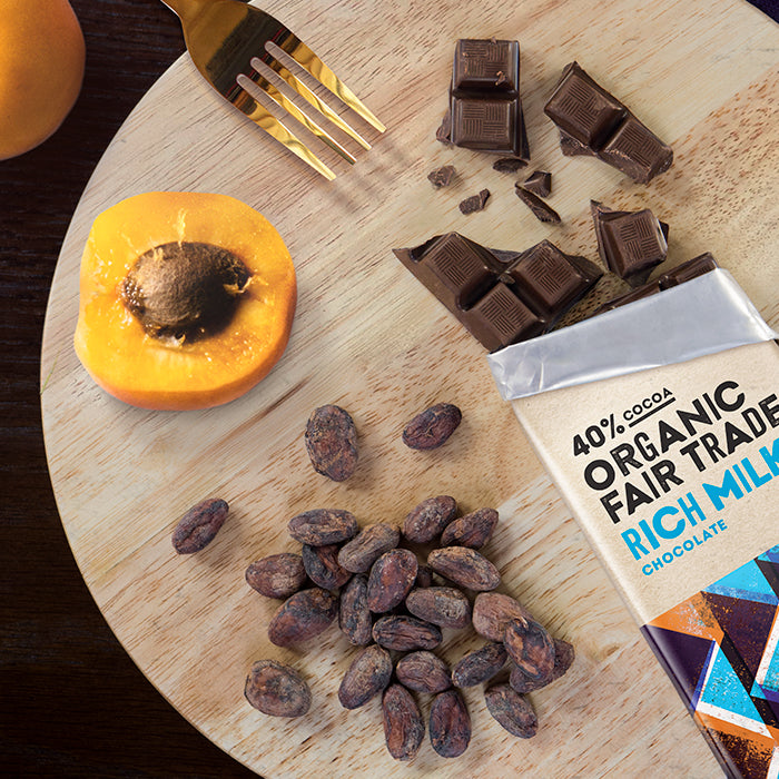 Trade Aid Organic 40% Rich Milk Chocolate - 200g
