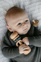 Classical Child Beech & Silicone Rattle