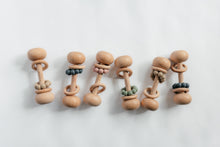 Classical Child Beech & Silicone Rattle
