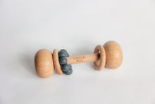 Classical Child Beech & Silicone Rattle