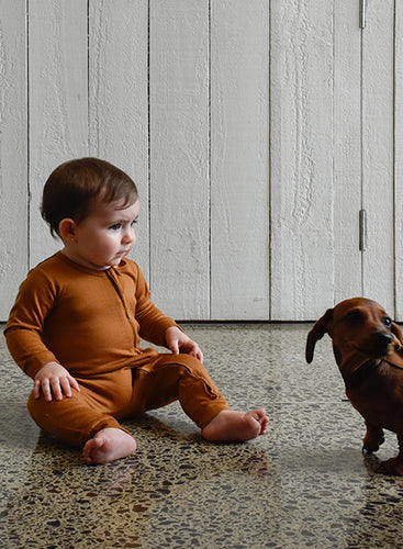 Babu Merino Footless Onesie
