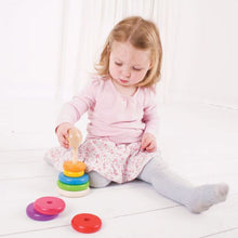 Bigjigs Toys Rainbow Stacker