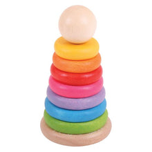 Bigjigs Toys Rainbow Stacker