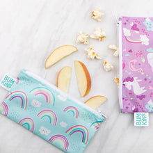 Bumkins Snack Bags 2 Pack Unicorn Rainbows