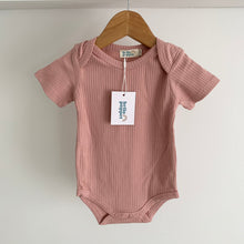 Hello Poppet - Ribbed Short Sleeve Bodysuit