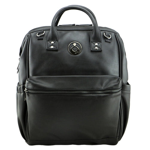 Isoki Nappy Bag Byron Backpack Black Mumba