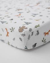 Little Unicorn Cotton Muslin Cot Crib Sheet