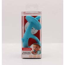 teether in clear plastic packaging