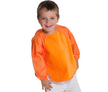 Mum 2 Mum sleeved bib, great for saving mess when starting solids or playing messy games