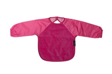 Mum 2 Mum sleeved bib, great for saving mess when starting solids or playing messy games
