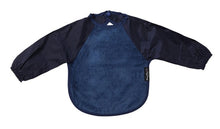 Mum 2 Mum sleeved bib, great for saving mess when starting solids or playing messy games
