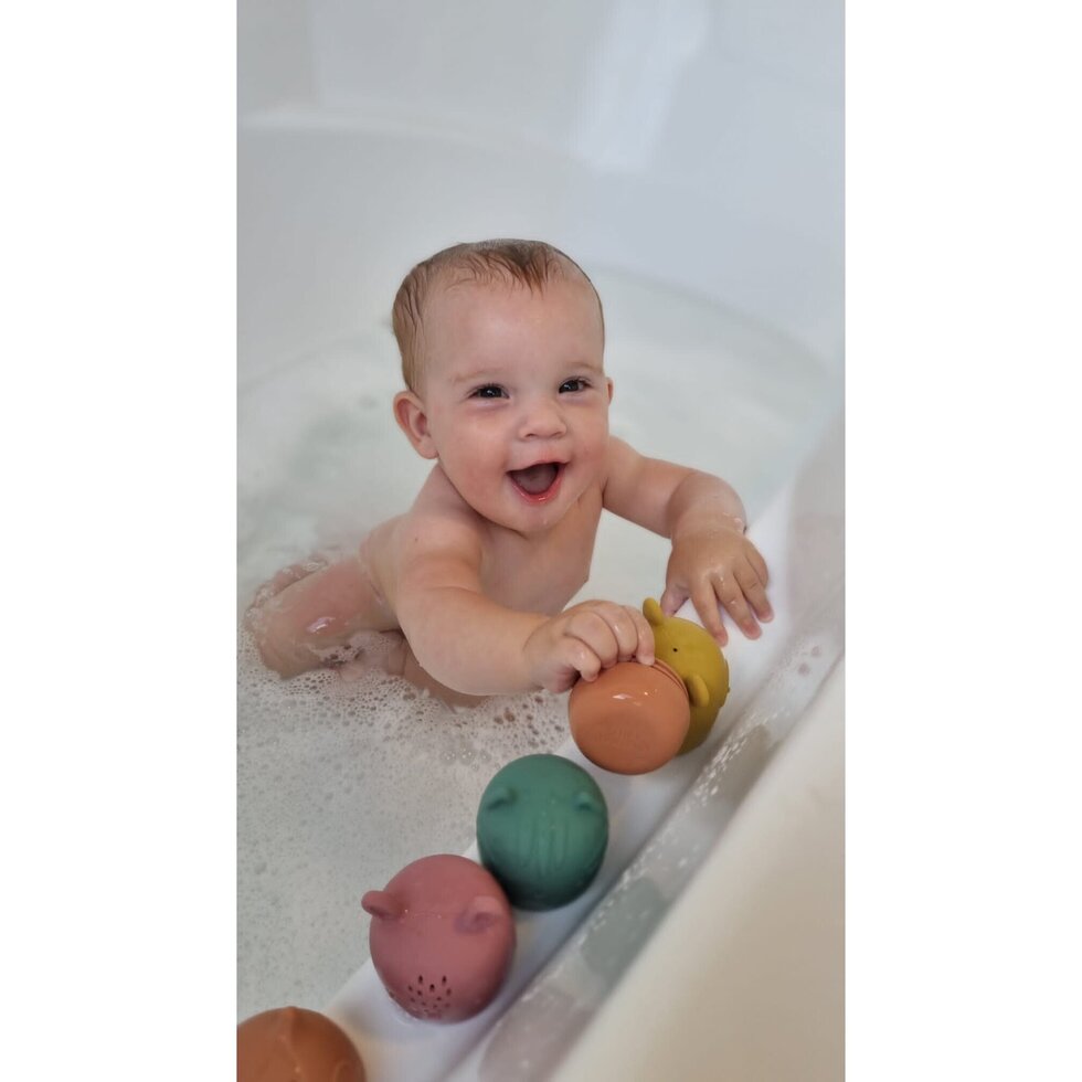 Classical Child Silicone Bath Toy Set