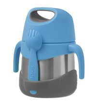 b.box Stainless Steel Insulated Food Jar Blue Slate