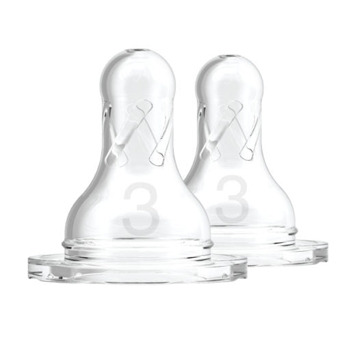 Dr. Brown’s® Wide-Neck Bottle Teats - 2 Pack