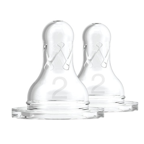 Dr. Brown’s® Wide-Neck Bottle Teats - 2 Pack