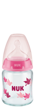 NUK First Choice Plus Glass Baby Bottle with teat