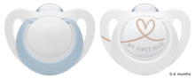 NUK Star Silicone Pacifier - 2 Pack